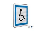CE14 installations accessibles aux personnes handicapes - CL2 En Aluminium- t.