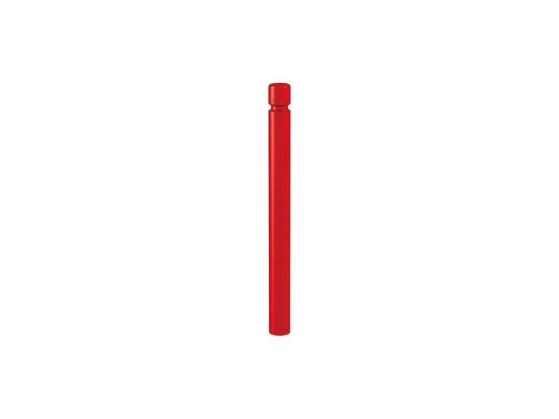 Potelet Agglo Ø 76 mm, RAL3020 rouge