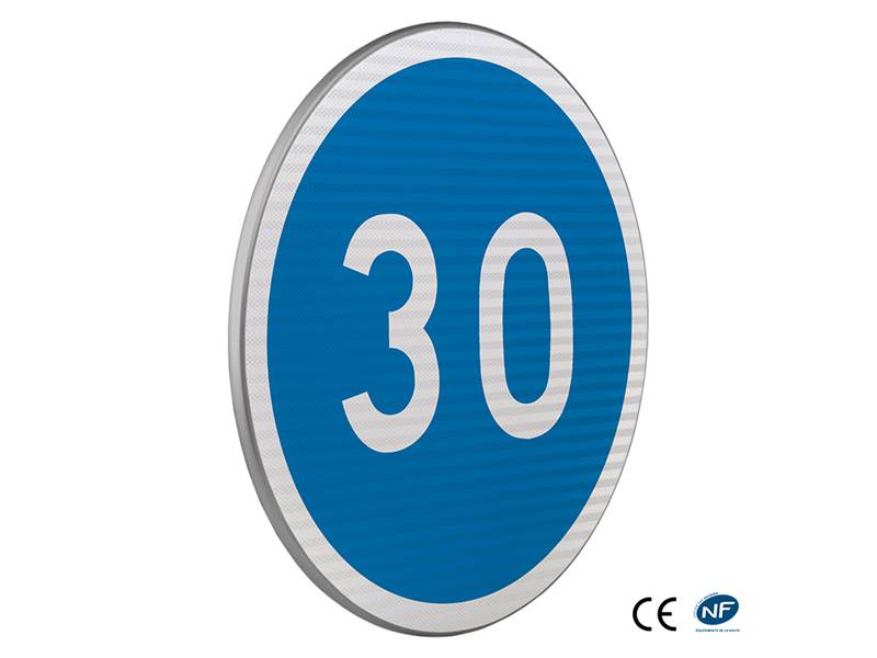 B25 ex Vitesse minimale obligatoire- CL2 En Acier,  t. Miniature