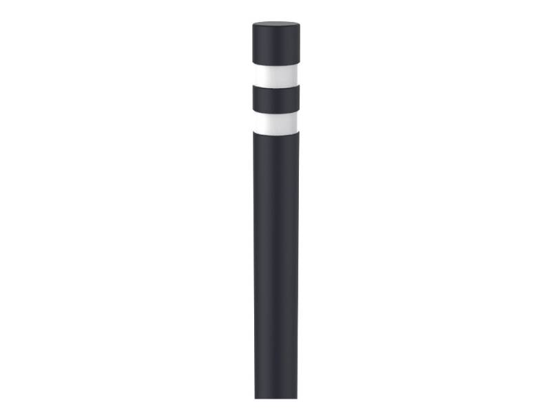 Poteau SIGNAFLEX 2 bandes-Ø100mm- flexible 100%- RAL9005 Noir