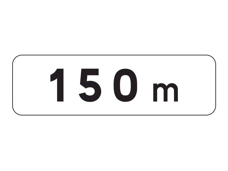 Panonceau de distance M1 1000x300 mm