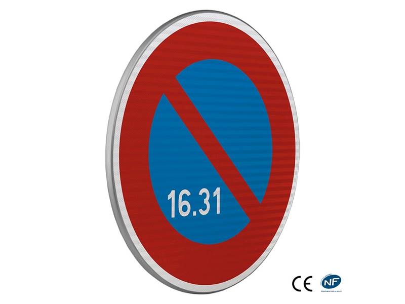 B6a3 Stationnement interdit du 15 fin du mois- CL2 En Acier,  t. Miniature