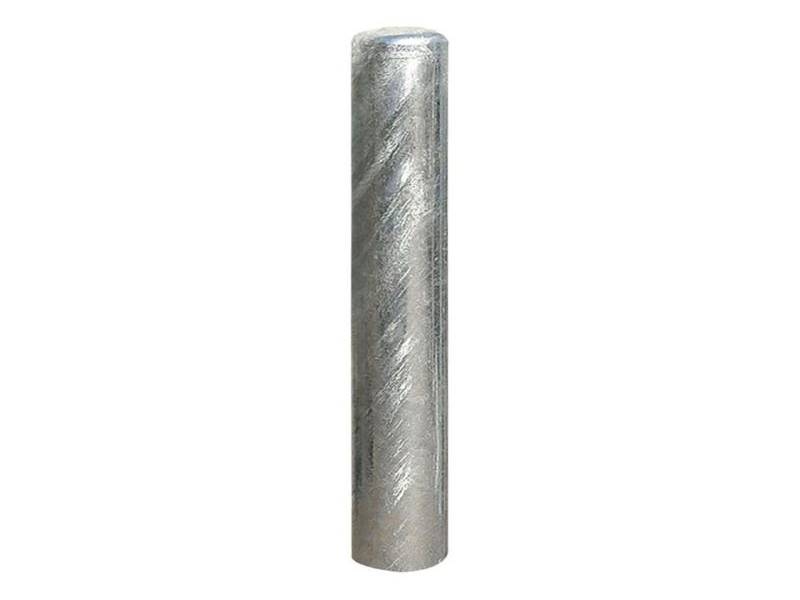 Borne anti-bélier - acier galvanisé brut- H.800mm- Ø 273 mm
